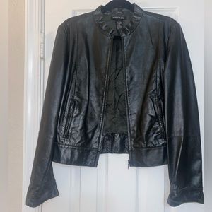 Kenneth Cole Leather Jacket (Women)